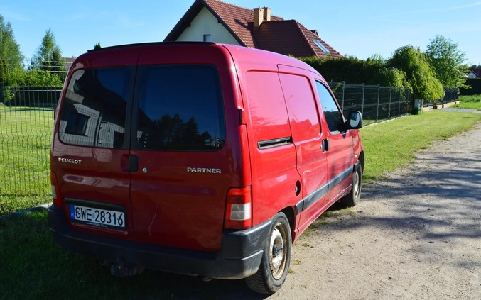 Peugeot Partner cena 6200 przebieg: 322633, rok produkcji 2007 z Leśnica małe 79